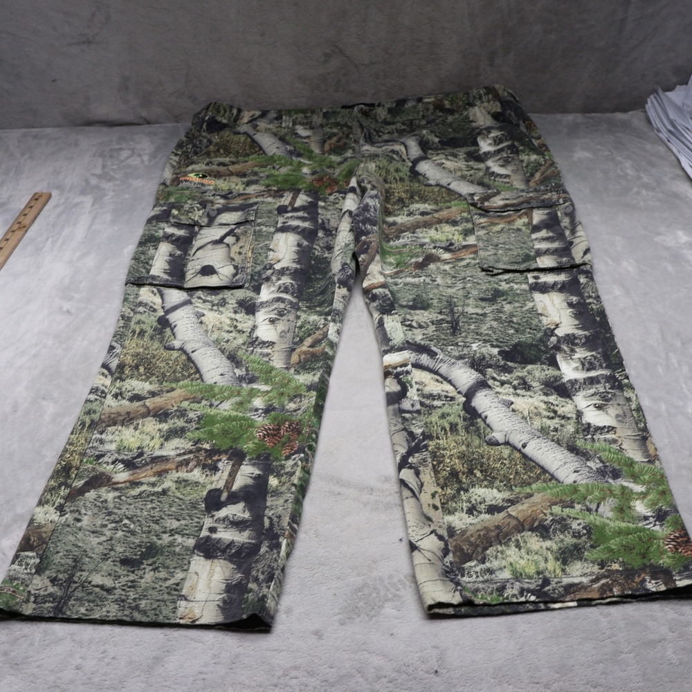 Mossy Oak Cargo Pants‎ Mens XXL Mossy Oak Camo Hunting Outdoor Utility 46x34